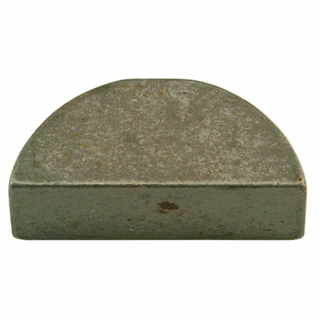 Woodruff Key, 3/16 X 1 In Key Size, 13 SAE Number, Steel Zinc, 8 PK